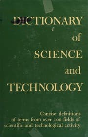 Dictionary of science and technology