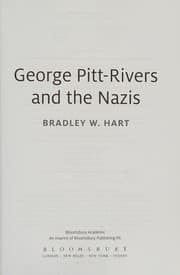 George Pitt-Rivers and the Nazis