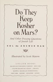 Do they keep kosher on Mars?