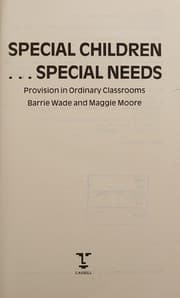 Special children...special needs