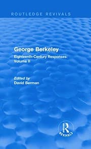 George Berkeley : Eighteenth-Century Responses