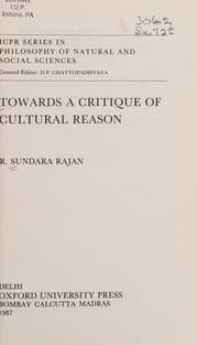Towards a critique of cultural reason