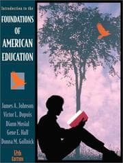 Introduction to the foundations of American education