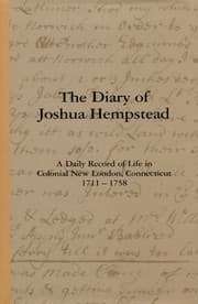 Diary of Joshua Hempstead