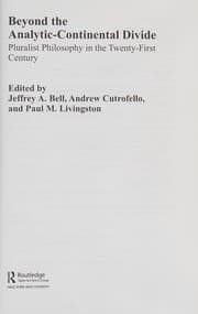 Beyond the Analytic-Continental Divide