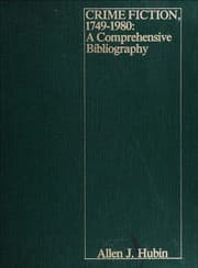 Crime fiction, 1749-1980