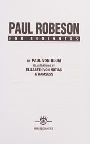 Paul Robeson for beginners