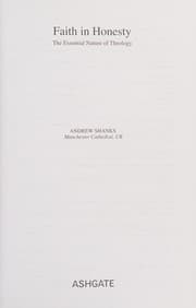 FAITH IN HONESTY: THE ESSENTIAL NATURE OF THEOLOGY