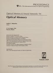 Optical memory & neural networks '94