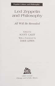 Led Zeppelin and philosophy