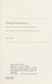 Giving voice to love