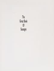Great Book of Sausages