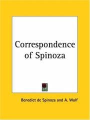 The correspondence of Spinoza