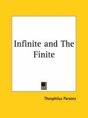 The infinite and the finite