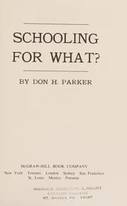 Schooling for what?