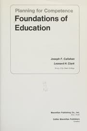 Foundations of education