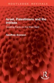 Israel, Palestinians, and the Intifada