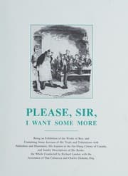 Please, sir, I want some more