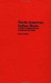 North American Indian music