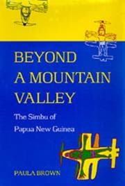 Beyond a mountain valley