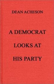 A Democrat looks at his party