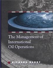 The management of international oil operations