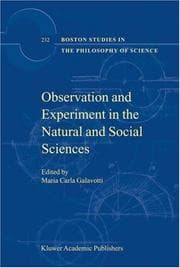 Observation and experiment in the natural and social sciences