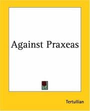 Against Praxeas