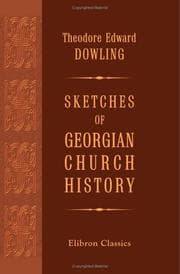 Sketches of Georgian church history