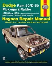 Chrysler mini pick-ups automotive repair manual
