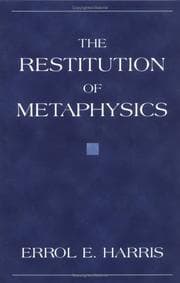 The restitution of metaphysics