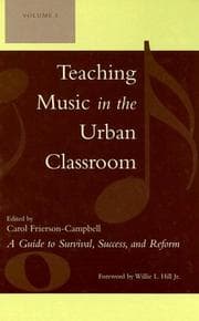 Teaching music in the urban classroom