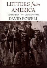 Letters from America, September 1860-January 1863