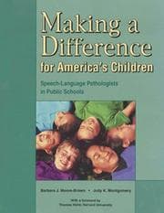 Making a difference for America's children