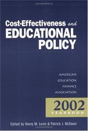 Cost-effectiveness and educational policy