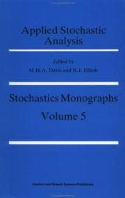 Applied stochastic analysis