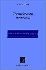 Transcendence and hermeneutics