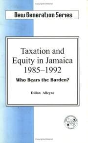Taxation and equity in Jamaica, 1985-1992