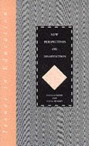 New perspectives on disaffection