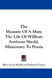 The Measure Of A Man