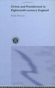 Crime and punishment in eighteenth-century England