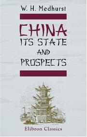 China, its state and prospects