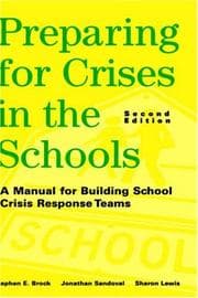 Preparing for crises in the schools