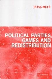 Political parties, games and redistribution