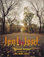 Leaf by leaf : autumn poems
