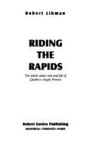 Riding the rapids