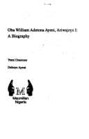 Oba William Adetona Ayeni, Ariwajoye I
