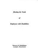 Meeting the needs of employees with disabilities