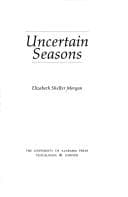 Uncertain seasons