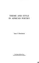Theme and style in African poetry